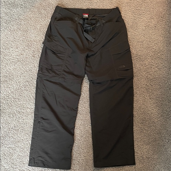 The North Face Charcoal Gray Nylon Pants - Picture 1 of 5